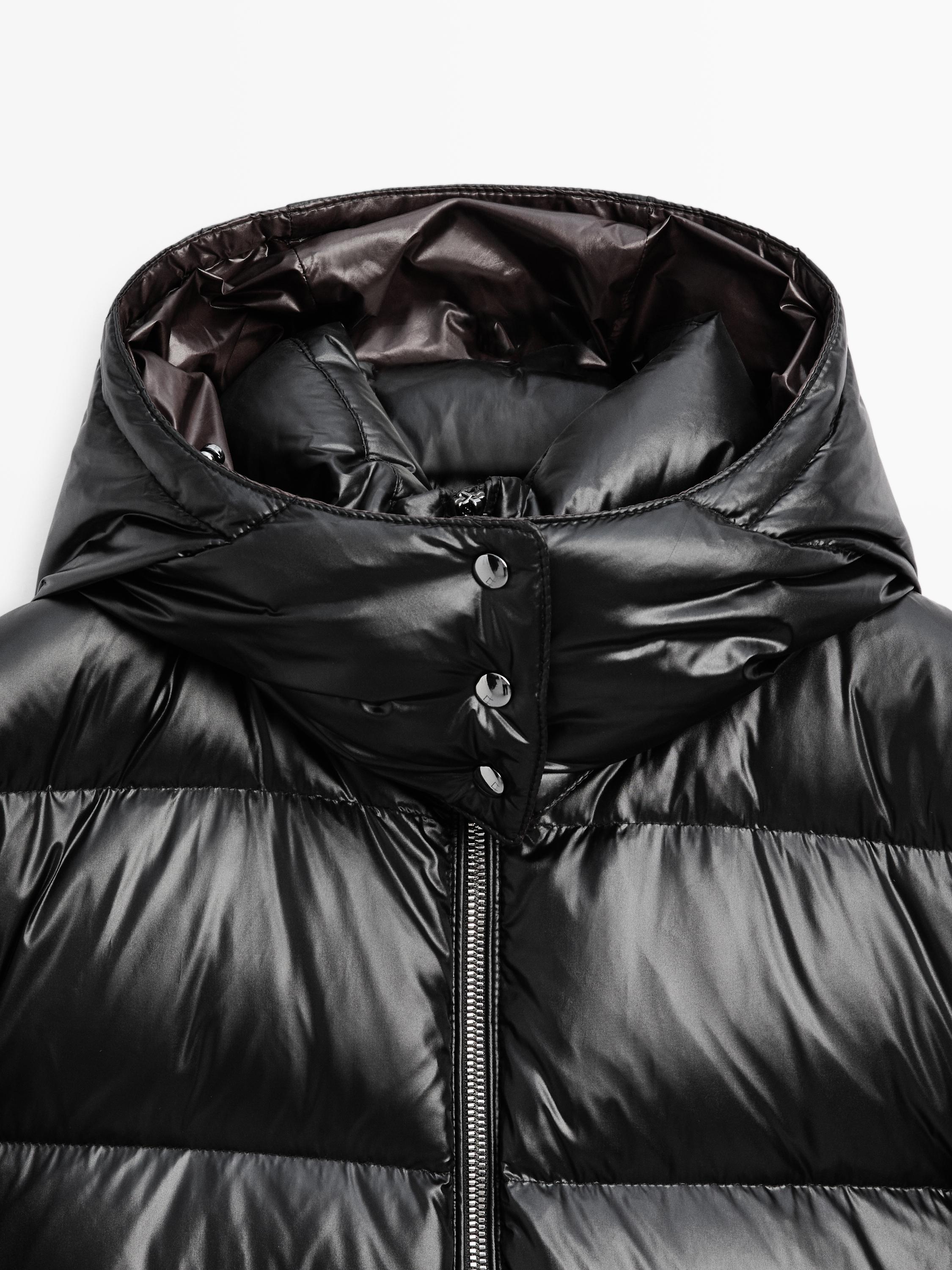 Doudoune shiny déperlante